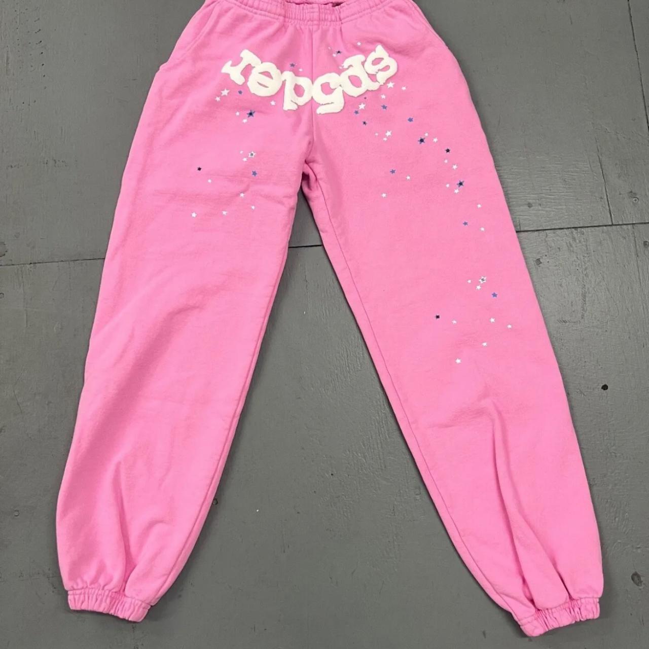 Sp5der Atlanta Sweatpants 'Pink' | Men's Size 2XL