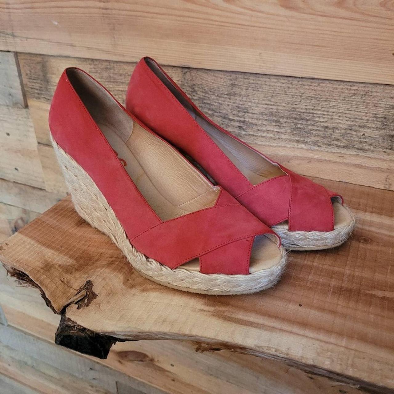 Michael Kors Coral Suede Leather Sexy Platform Depop