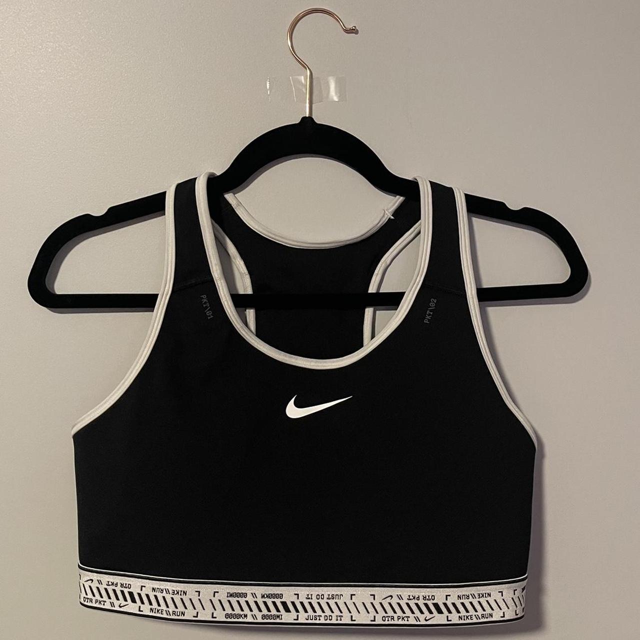 New Nike sports bra! ~Never worn! ~Size L but fits - Depop