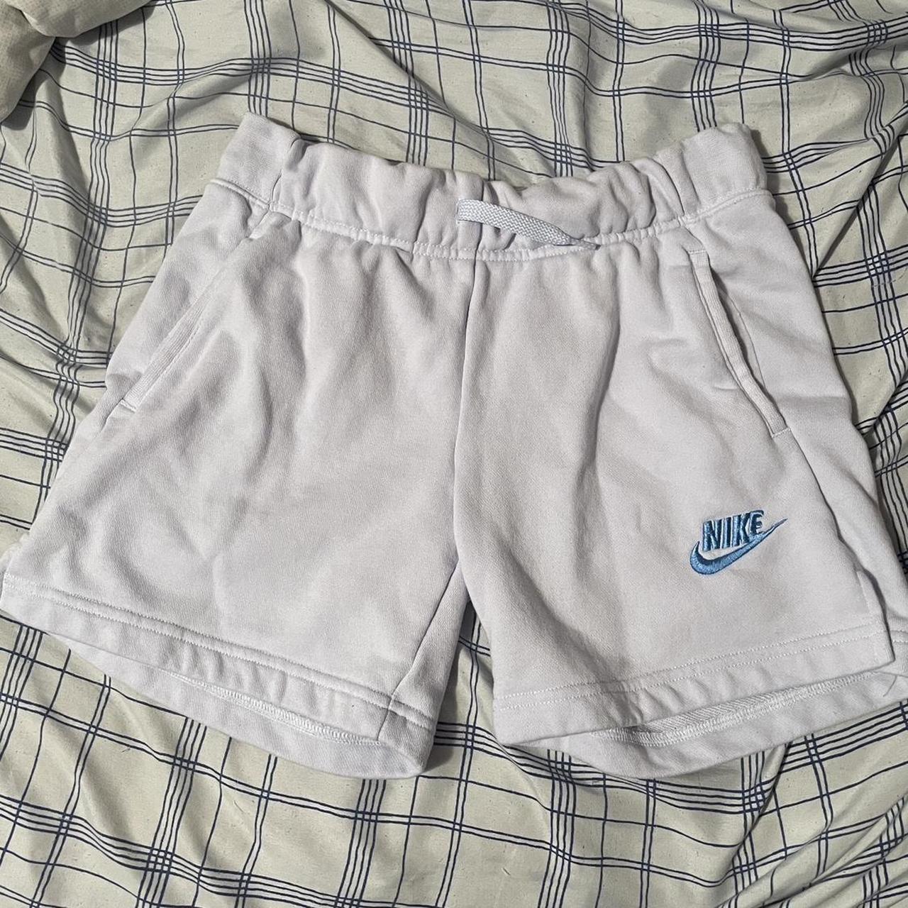 womens light blue nike shorts