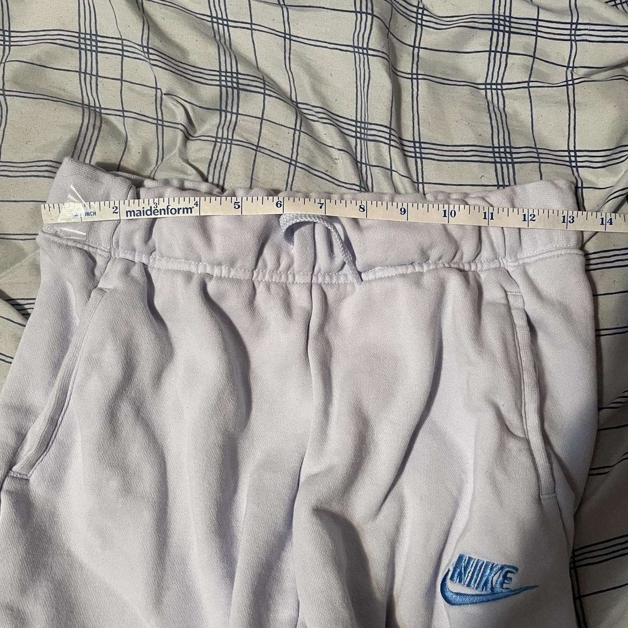 Light blue Nike kids shorts size L fits like a... Depop