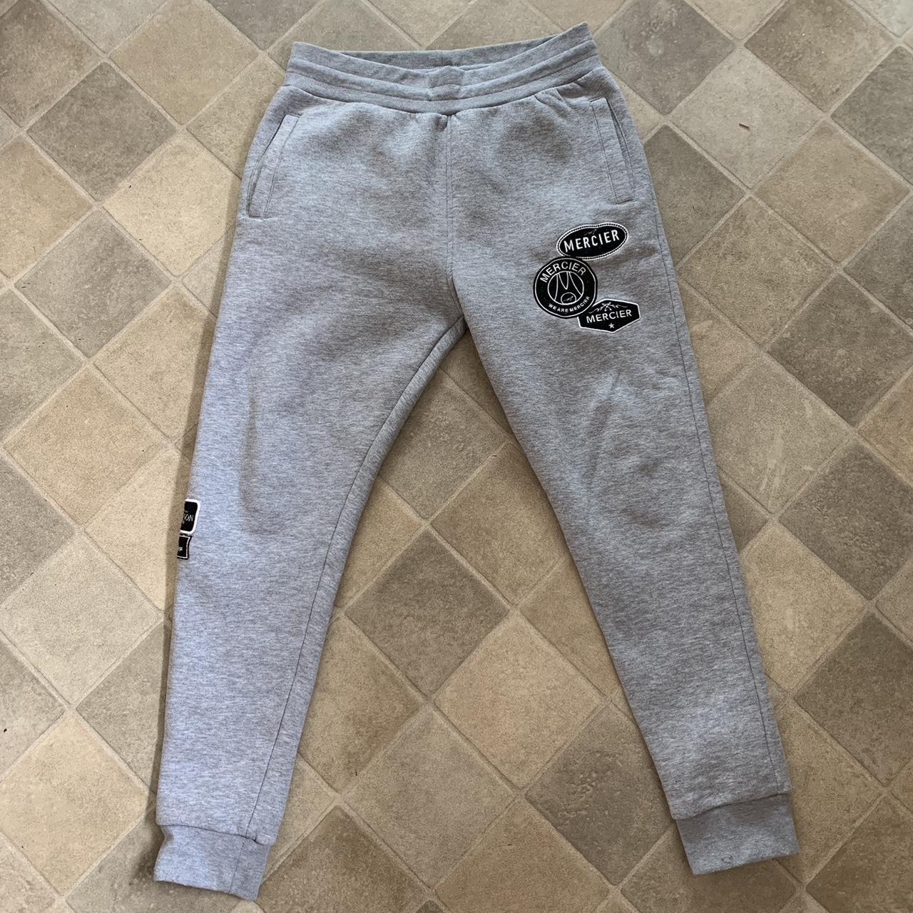 Mens Mercier Monochrome Joggers, Mens size medium