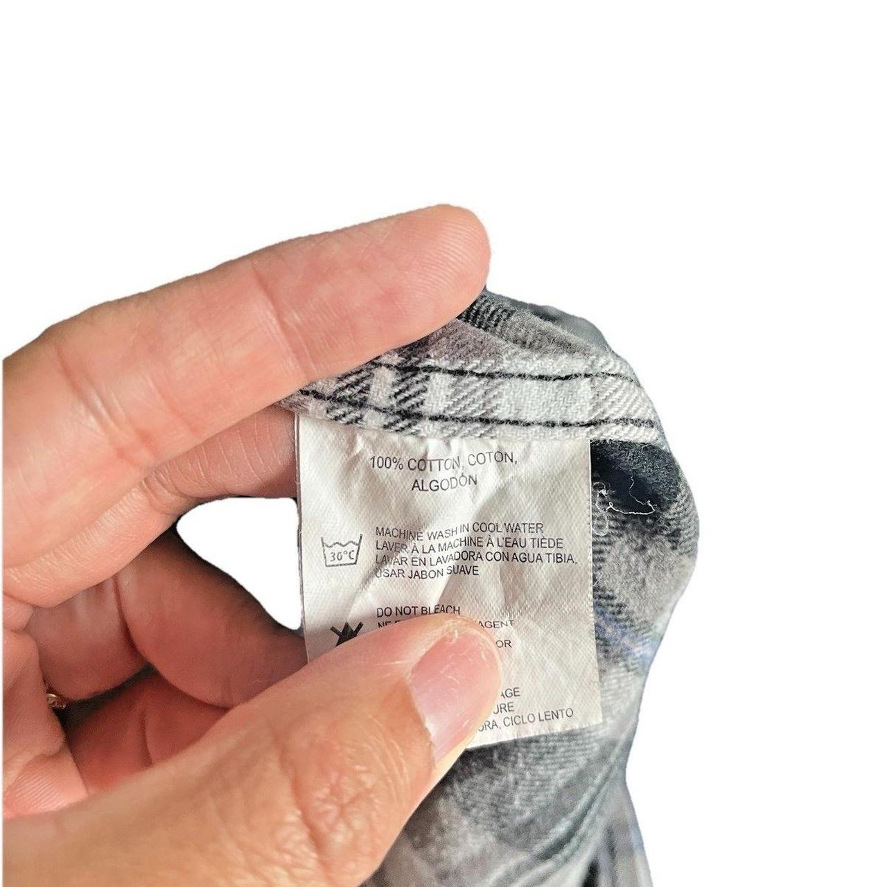 Source Unknown Men's Top - Black/Cream - M – Bost… - image 5