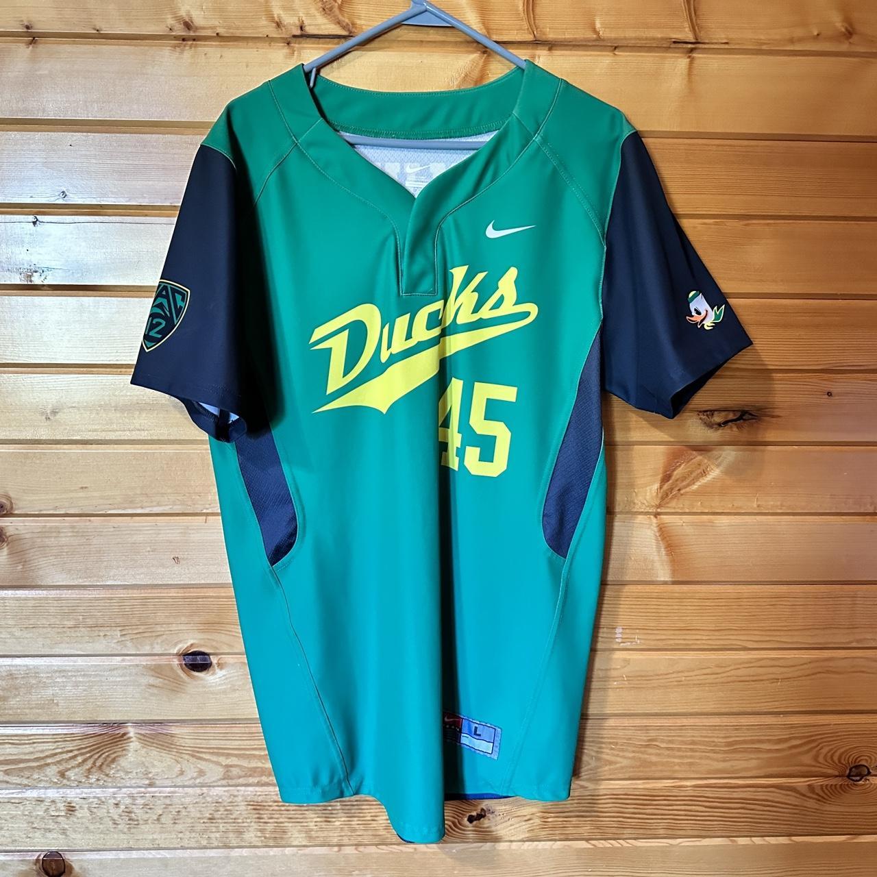 Oregon Ducks Baseball Jersey #ducks #oregon - Depop