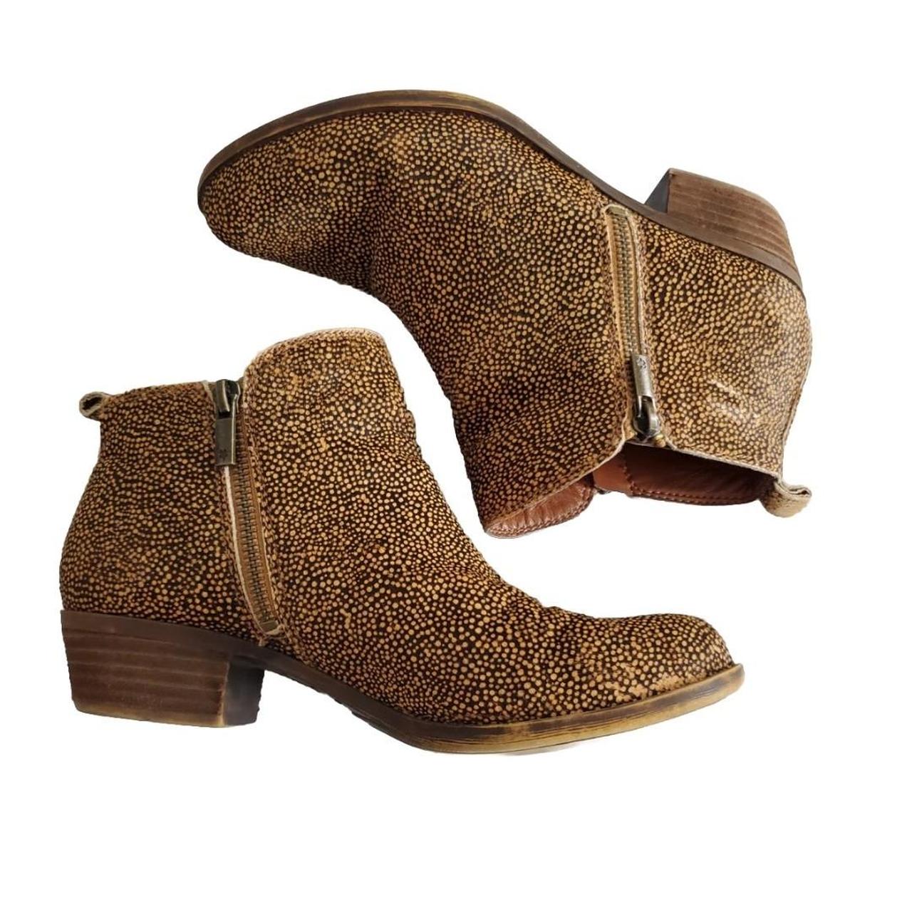 Leopard print hotsell booties lucky brand