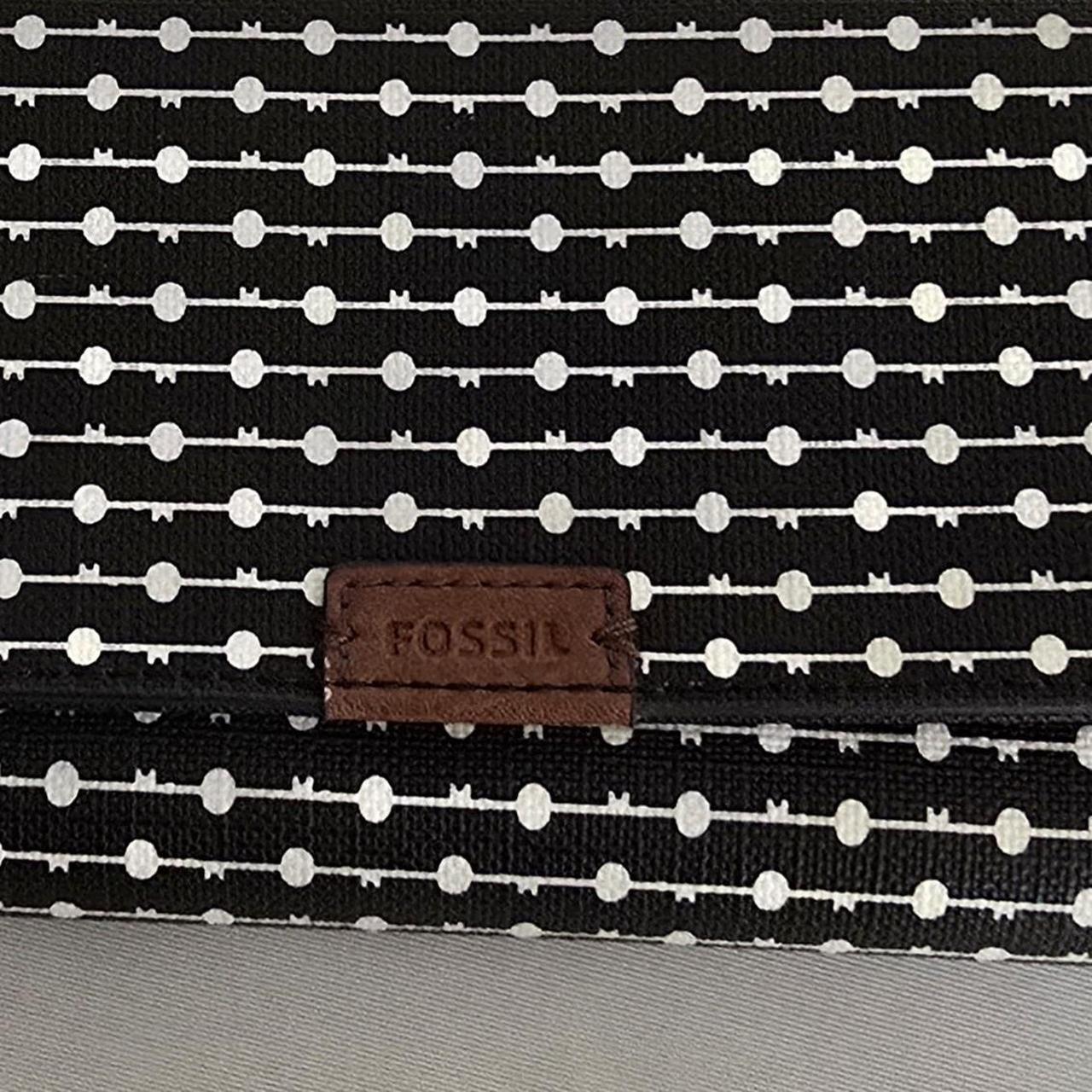 Fossil Women's Wallet - Black/White – NEW Fossil … - image 6
