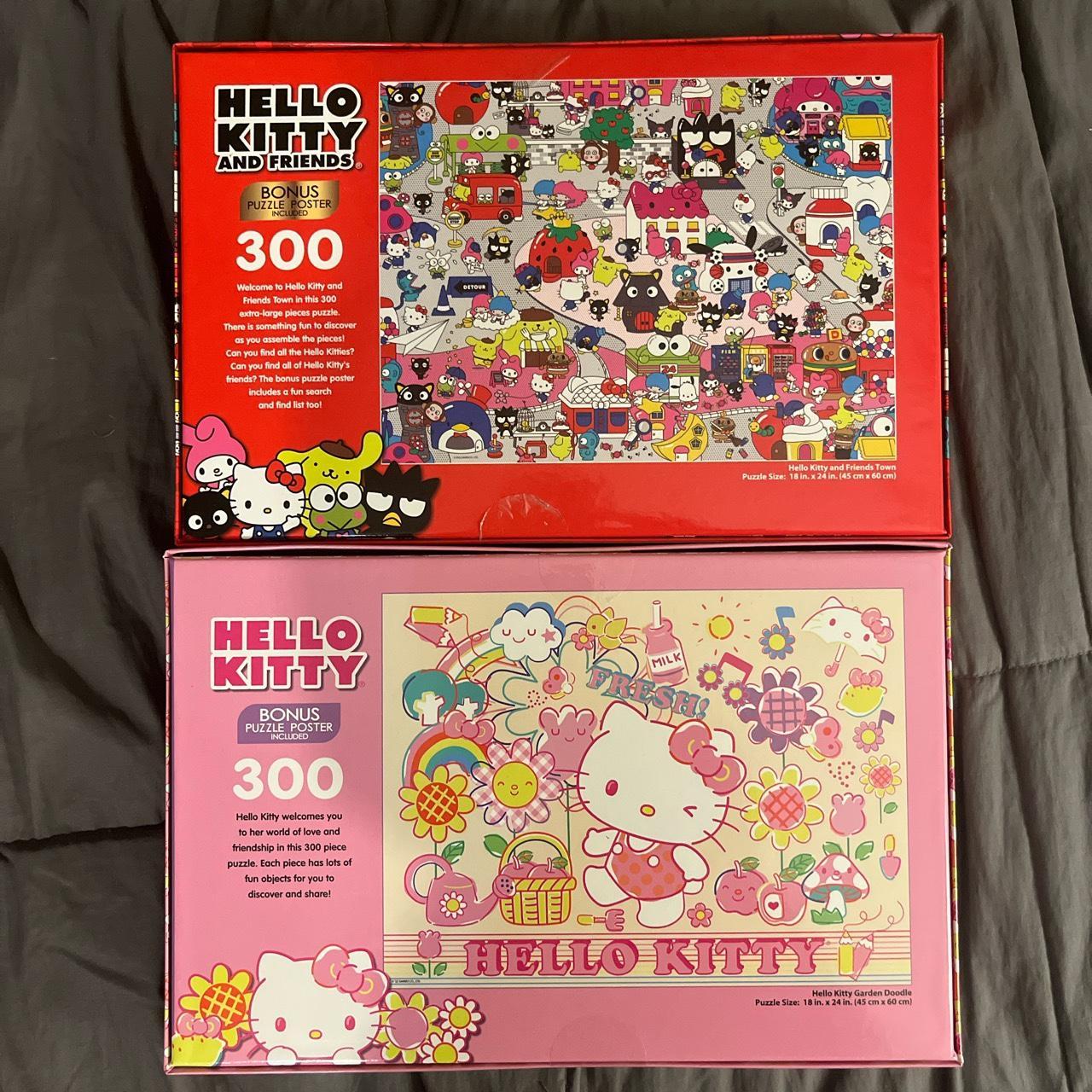 Hello kitty Sanrio 300 pc puzzles 💌🎧 Brand... - Depop