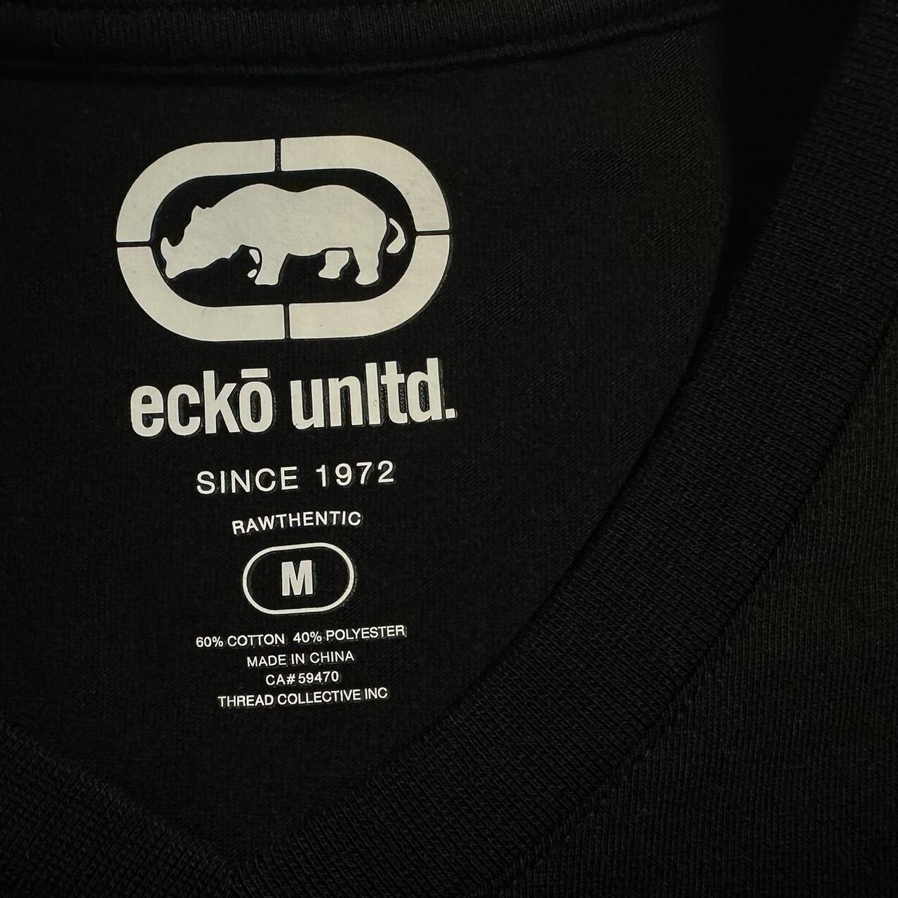 Ecko Unltd. V neck black men T-shirt. #eckounltd... - Depop