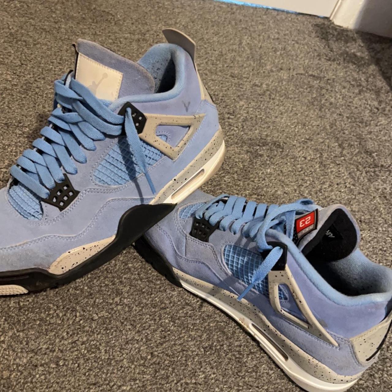 jordan 4 university blue size 7.5