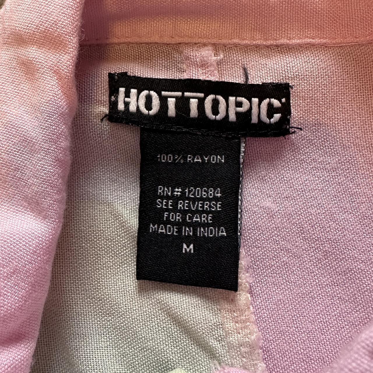 Hot Topic cute pastel button up 🩷 Worn many times... - Depop