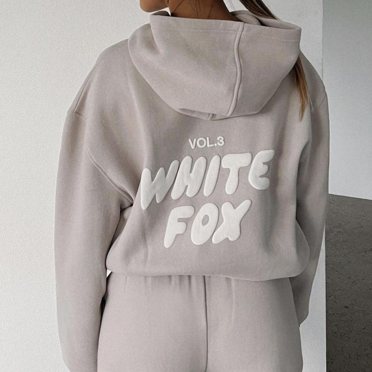 white fox style hoodie🤍 Perfect for everyday -... - Depop