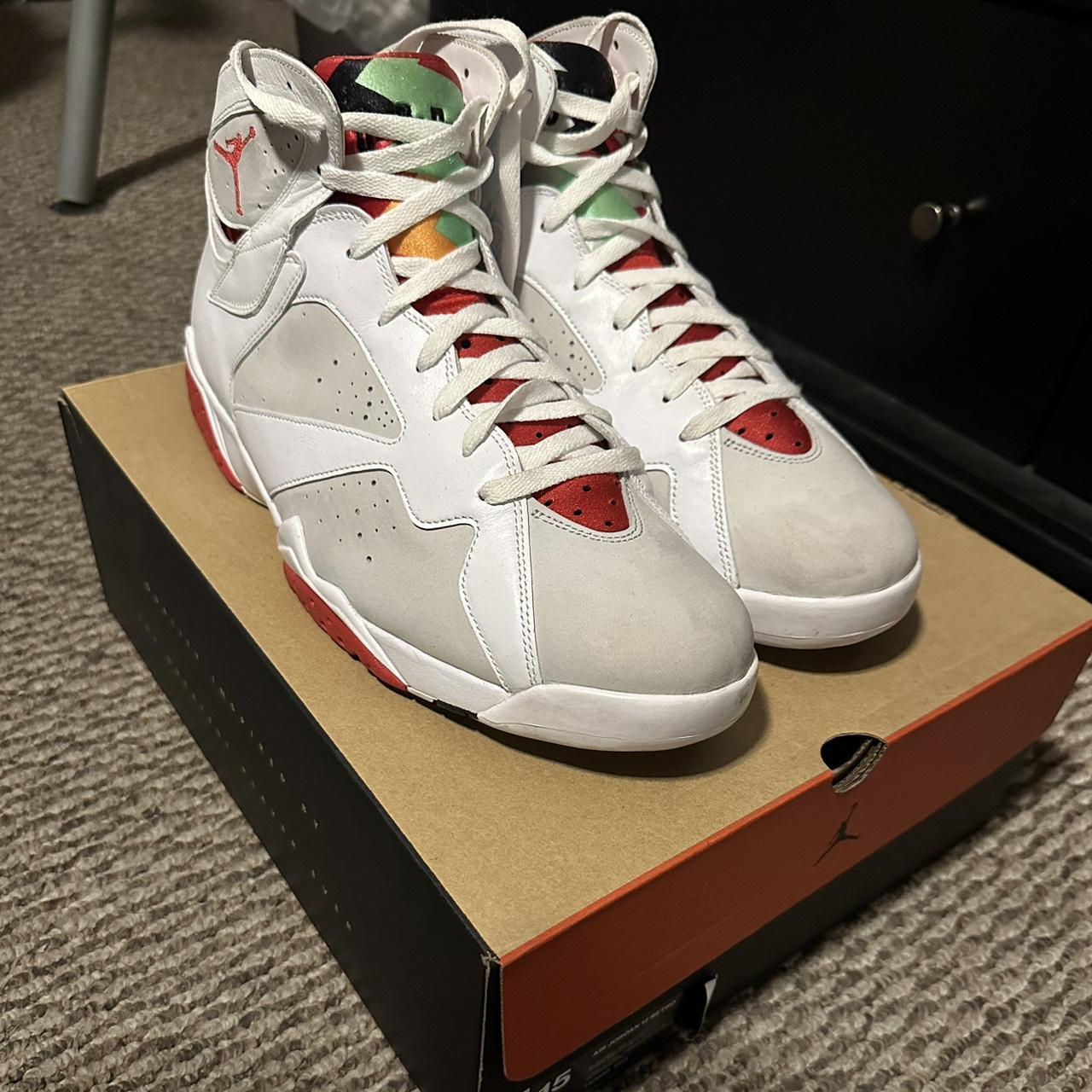 Air Jordan 7 Retro “Hare” Size 15. Shoes are in... - Depop