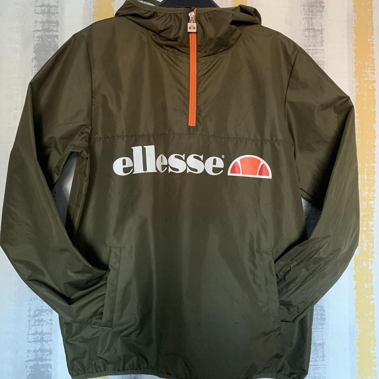 Ellesse half hot sale zip windbreaker