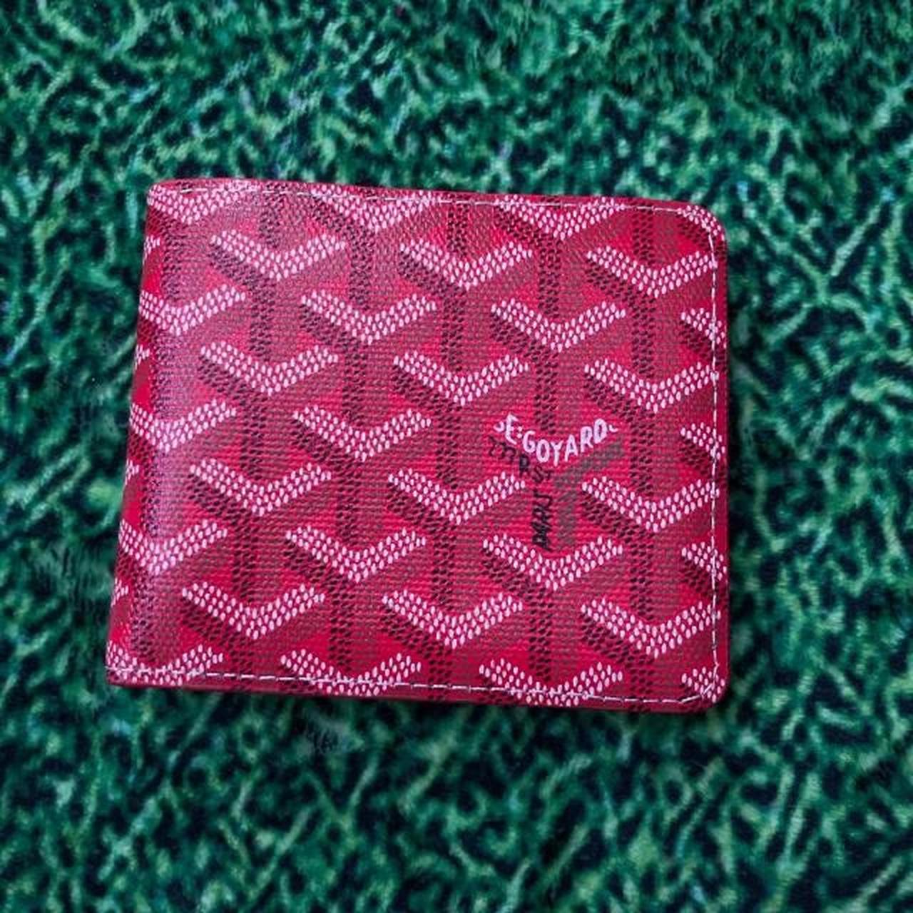 Goyard Men's Wallet - Red