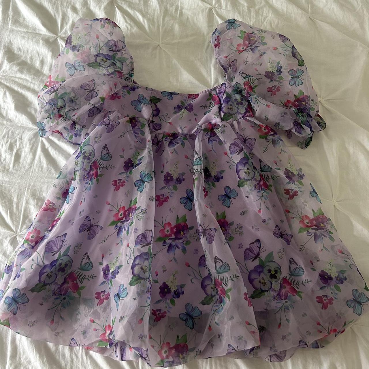 Purple dress - size 2XL/20 Plus size From SHEIN - Depop