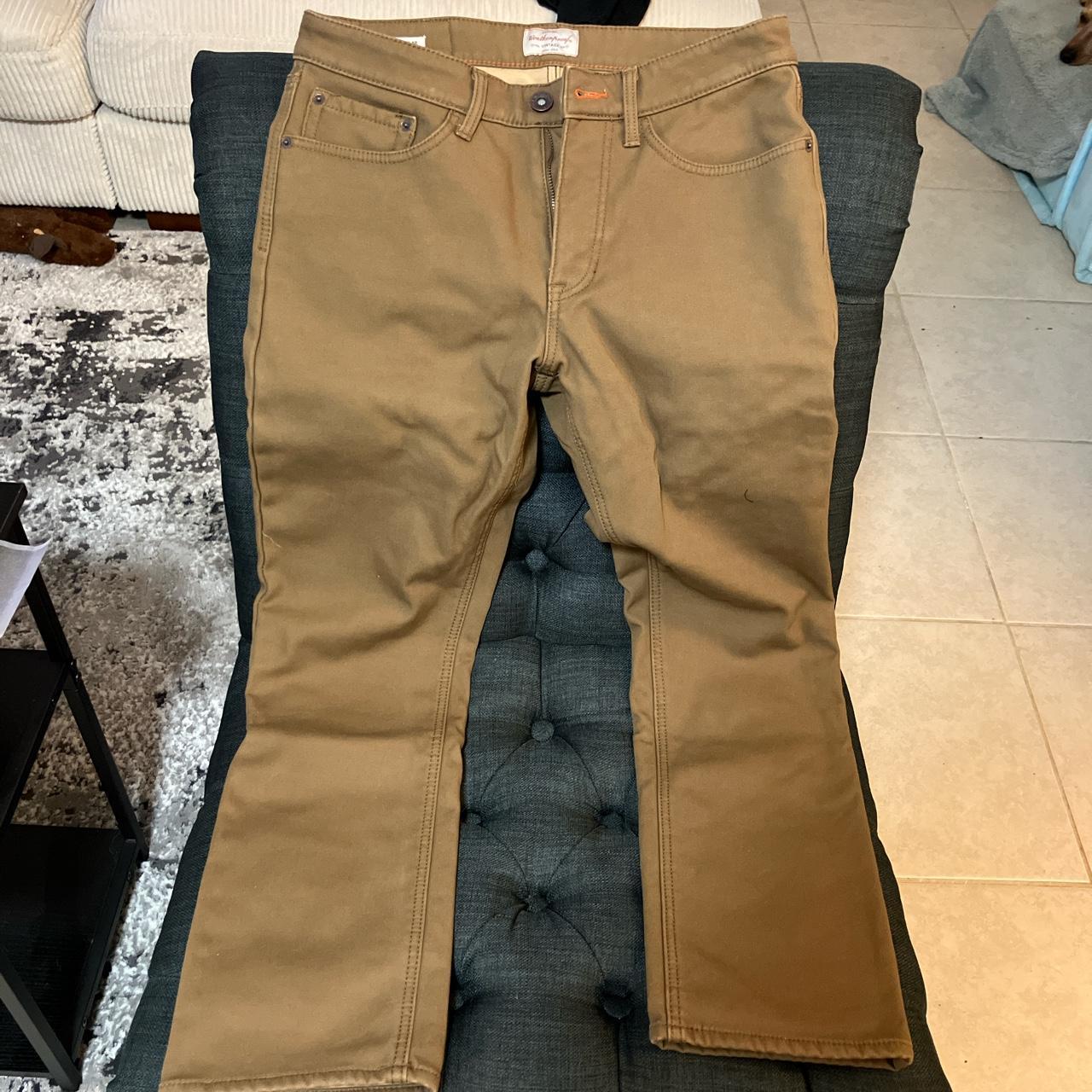 Weatherproof vintage fleece lined on sale pants