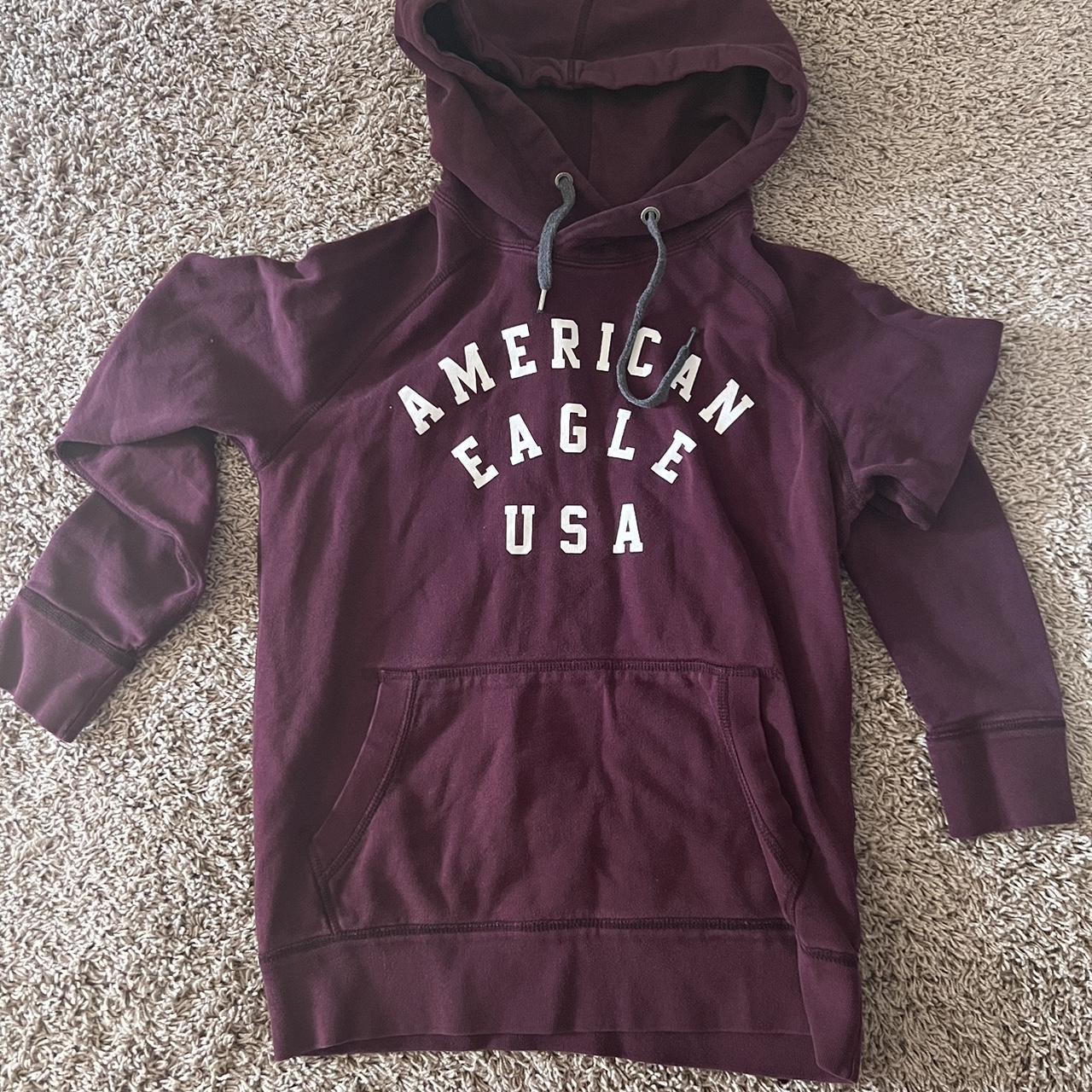 American eagle purple online hoodie