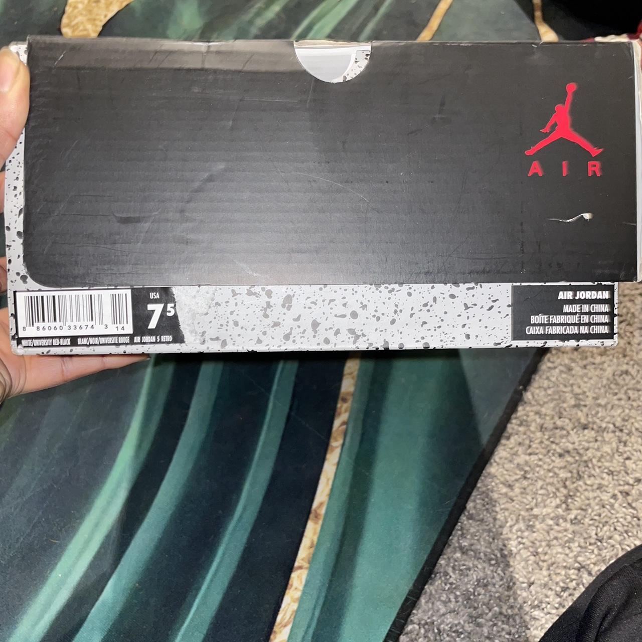 Jordan 5 cement as you can tell these were some... - Depop