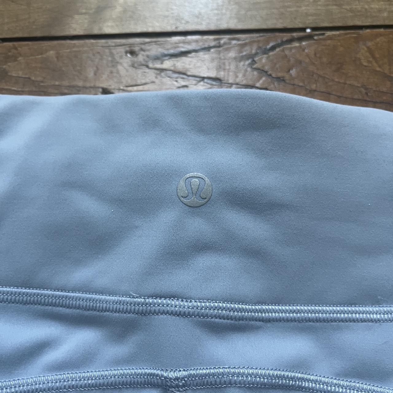 Lululemon leggings Fast and free Chambray Size 12 - Depop