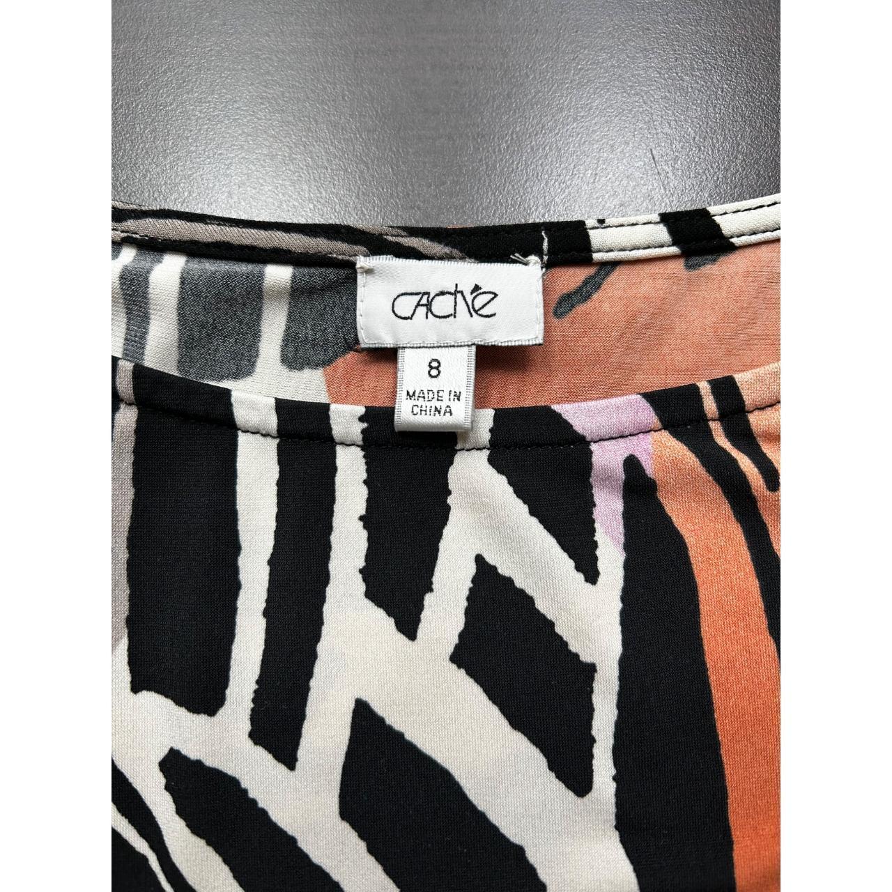 Cache Women's Slip Dress - Multi/Black - 8 – Cach… - image 3