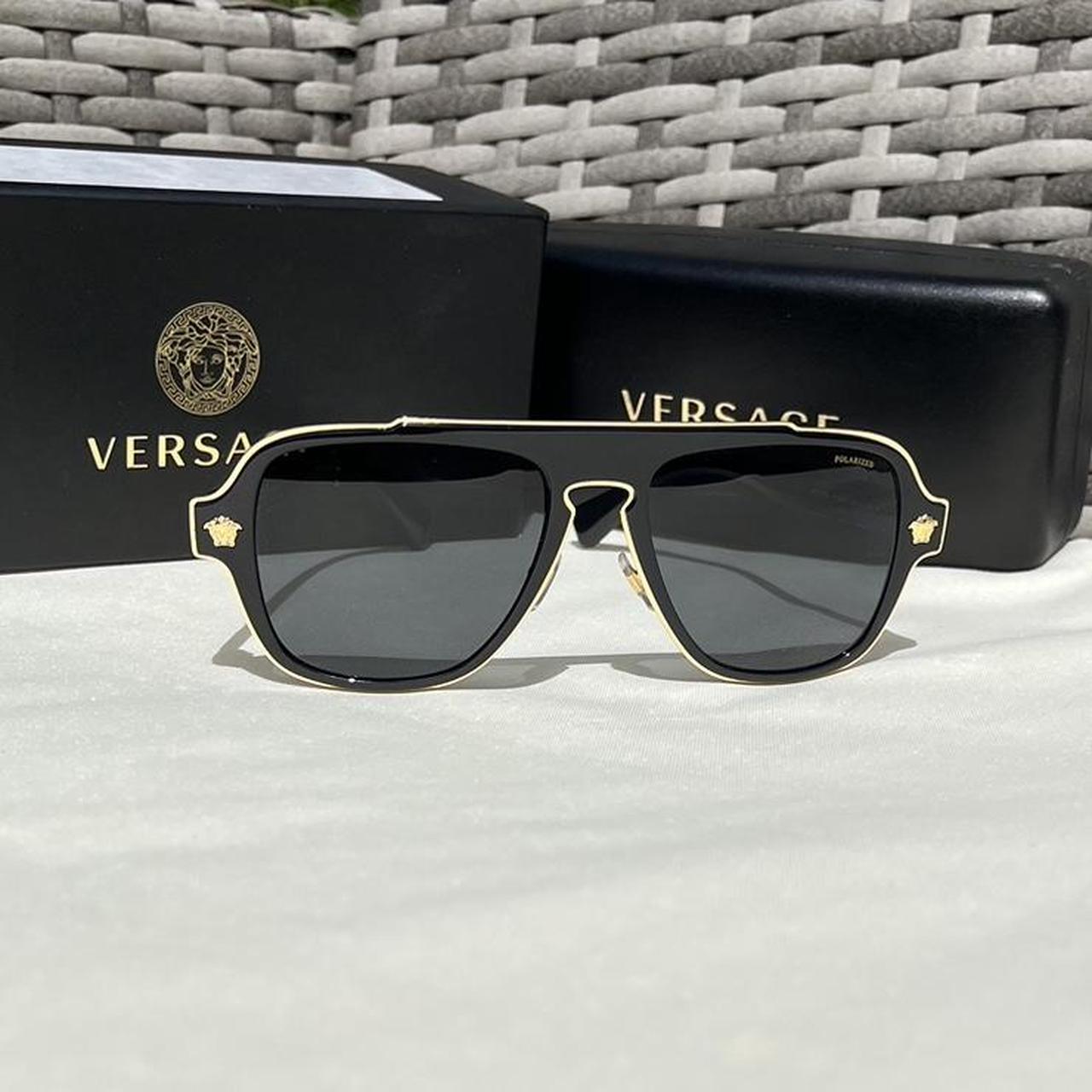 Mens Versace Sunglasses proof of purchase available,... - Depop