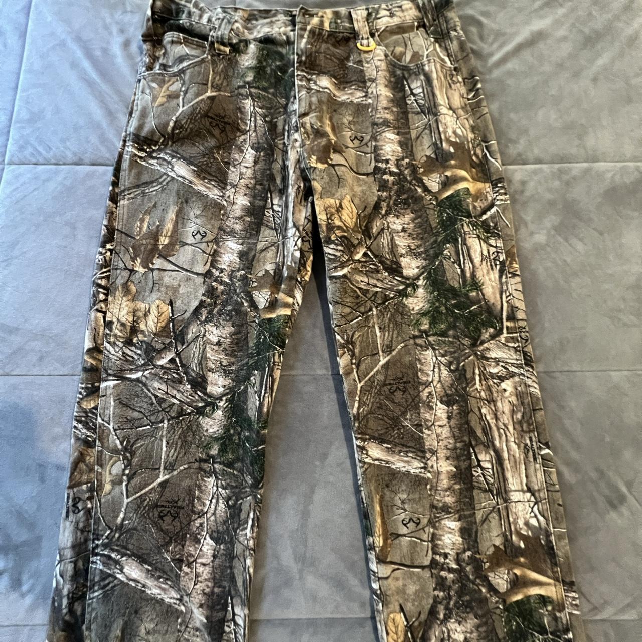 Real tree camo pants Size 38 x 30 Fits somewhat... - Depop