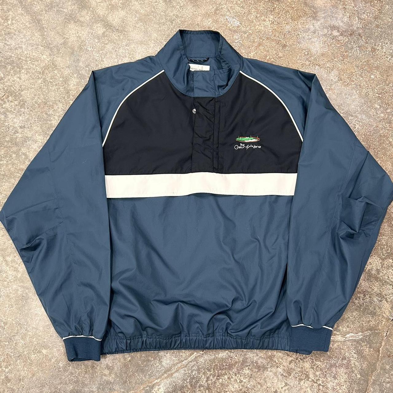 Golf Windbreaker Pullover Jacket Men’s Medium Golf... Depop