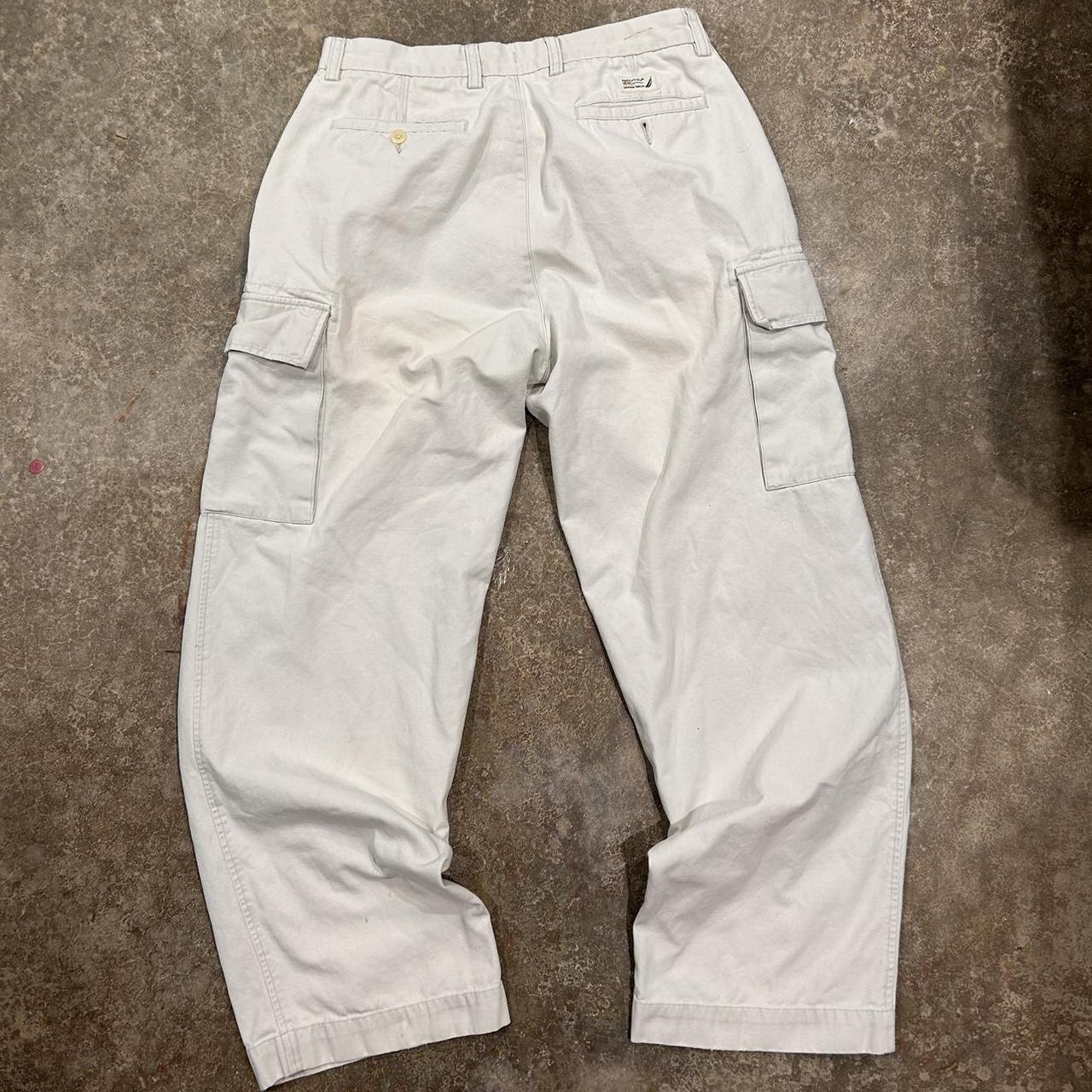 Nautica Men's White Trousers (2)