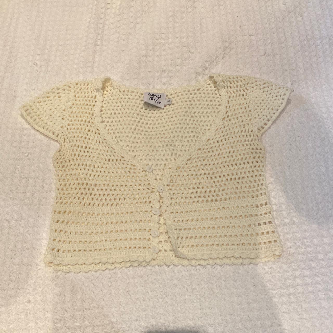 Princess Polly crochet top never worn S/M Depop