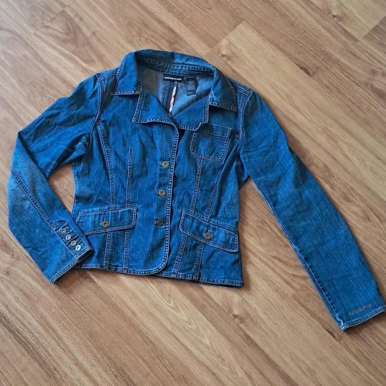 DKNY Women's Jacket Blue M – DKNY Jeans Blue denim jacket