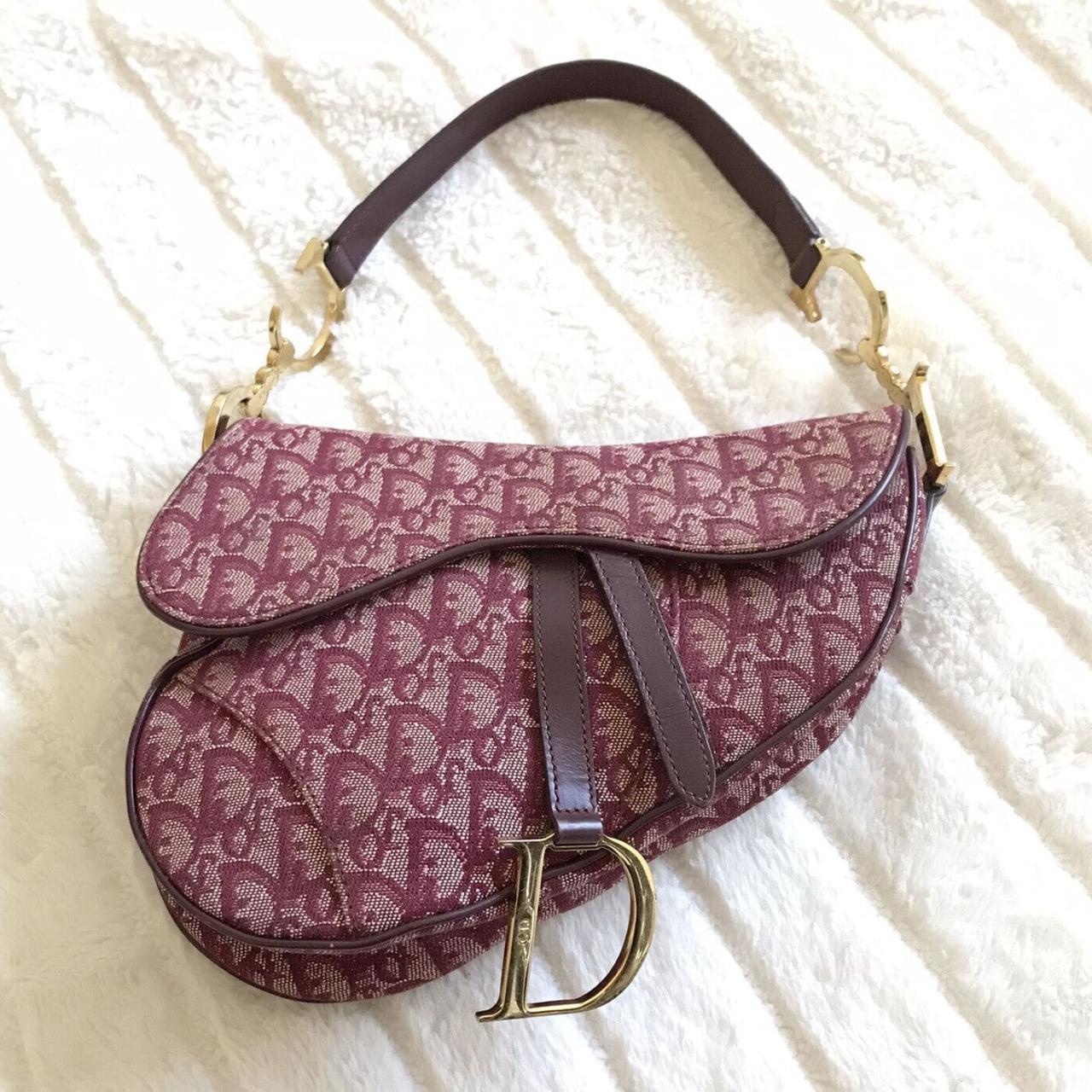 Vintage dior pink n.1 crossbody bag original pattern - Depop