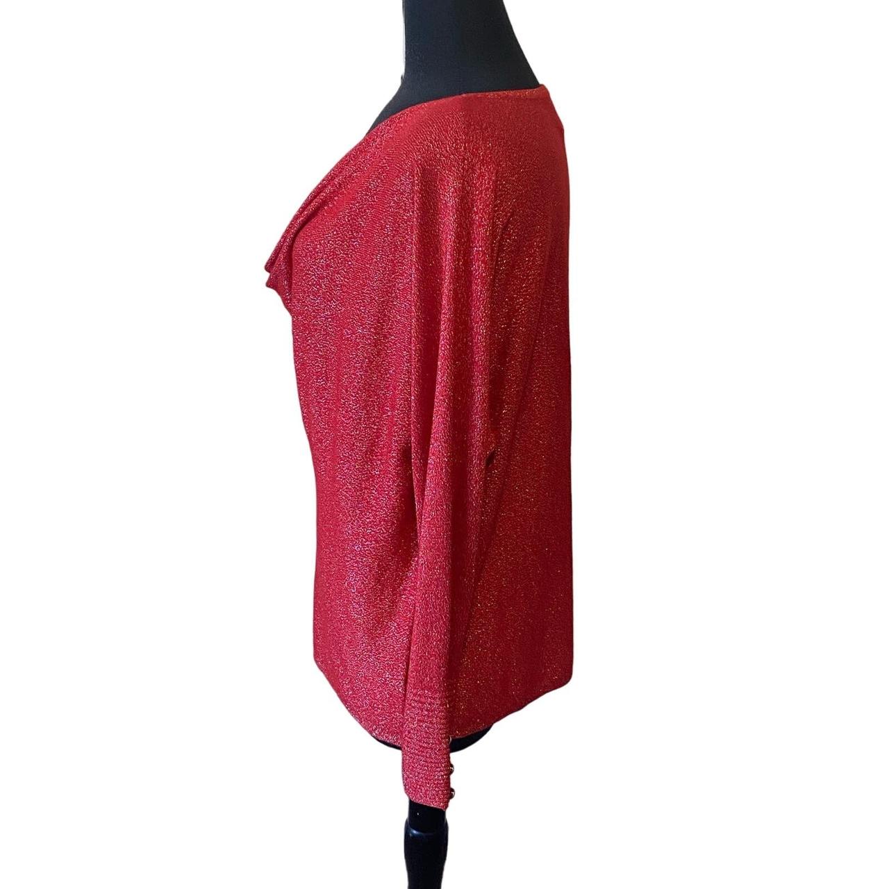 Ruby Rd. Women's Blouse - Red - M – Ruby Rd. Pain… - image 3