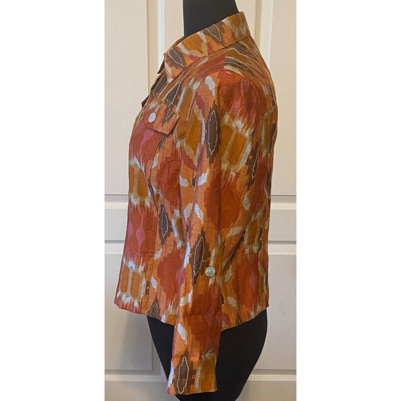 Ruby Rd. Women's Blouse - Orange/Brown - 10 – Rub… - image 5