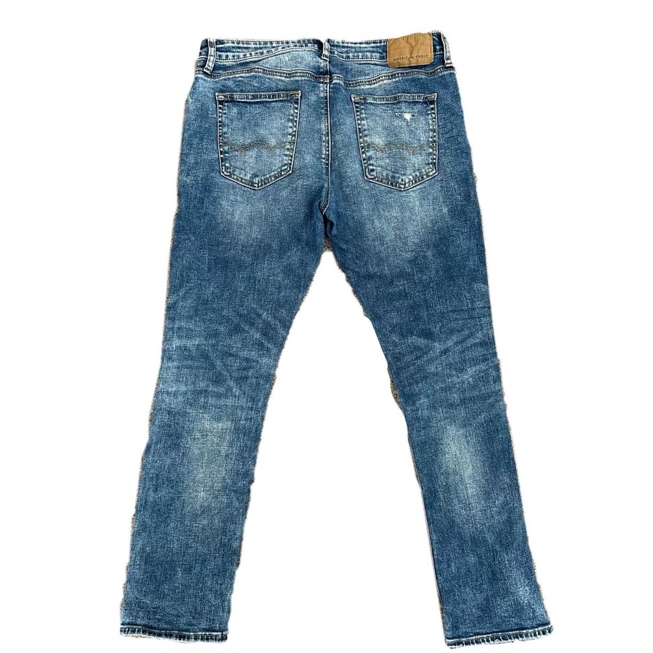 X RAY Skinny Jeans for Boys Slim Fit Denim Pants, Med Blue - No