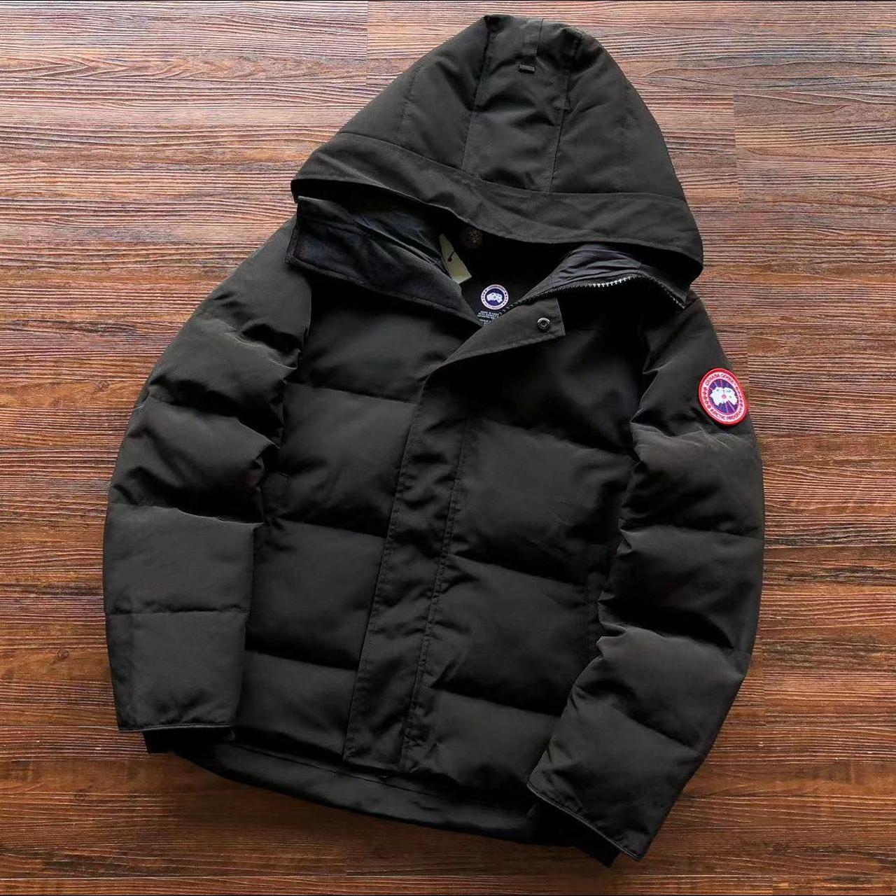 Canada goose Original badge Black macmillan If... - Depop