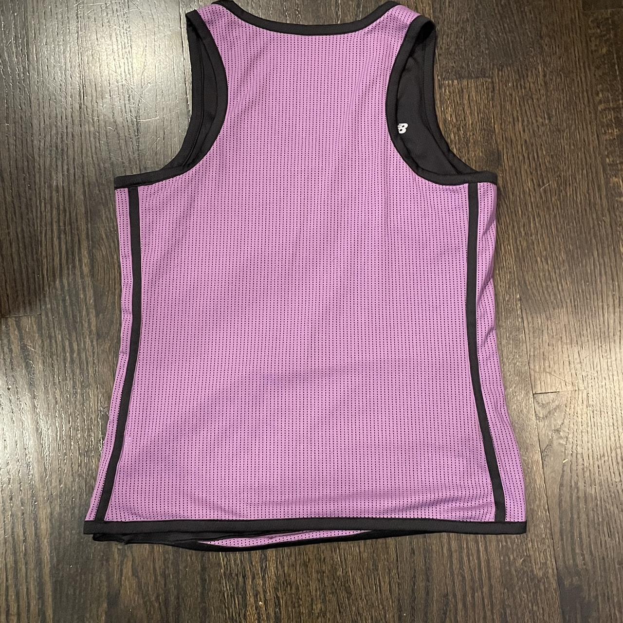New Balance Women's Purple and Black Vest (6)