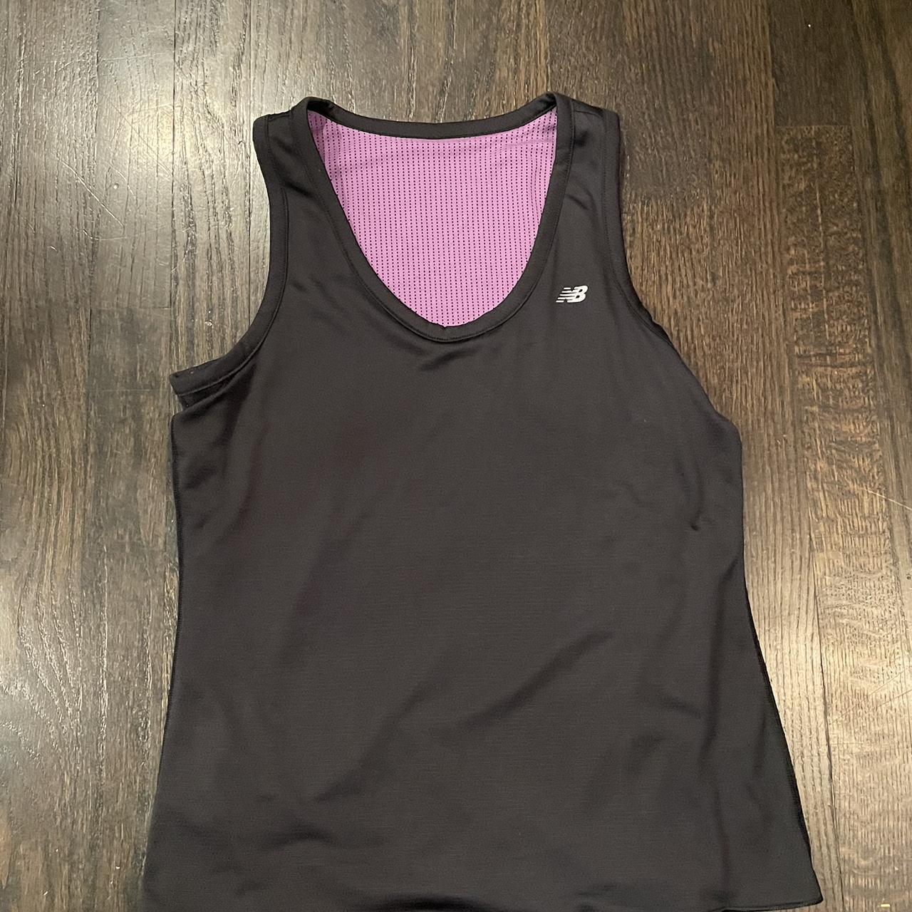 New Balance Women's Purple and Black Vest (7)
