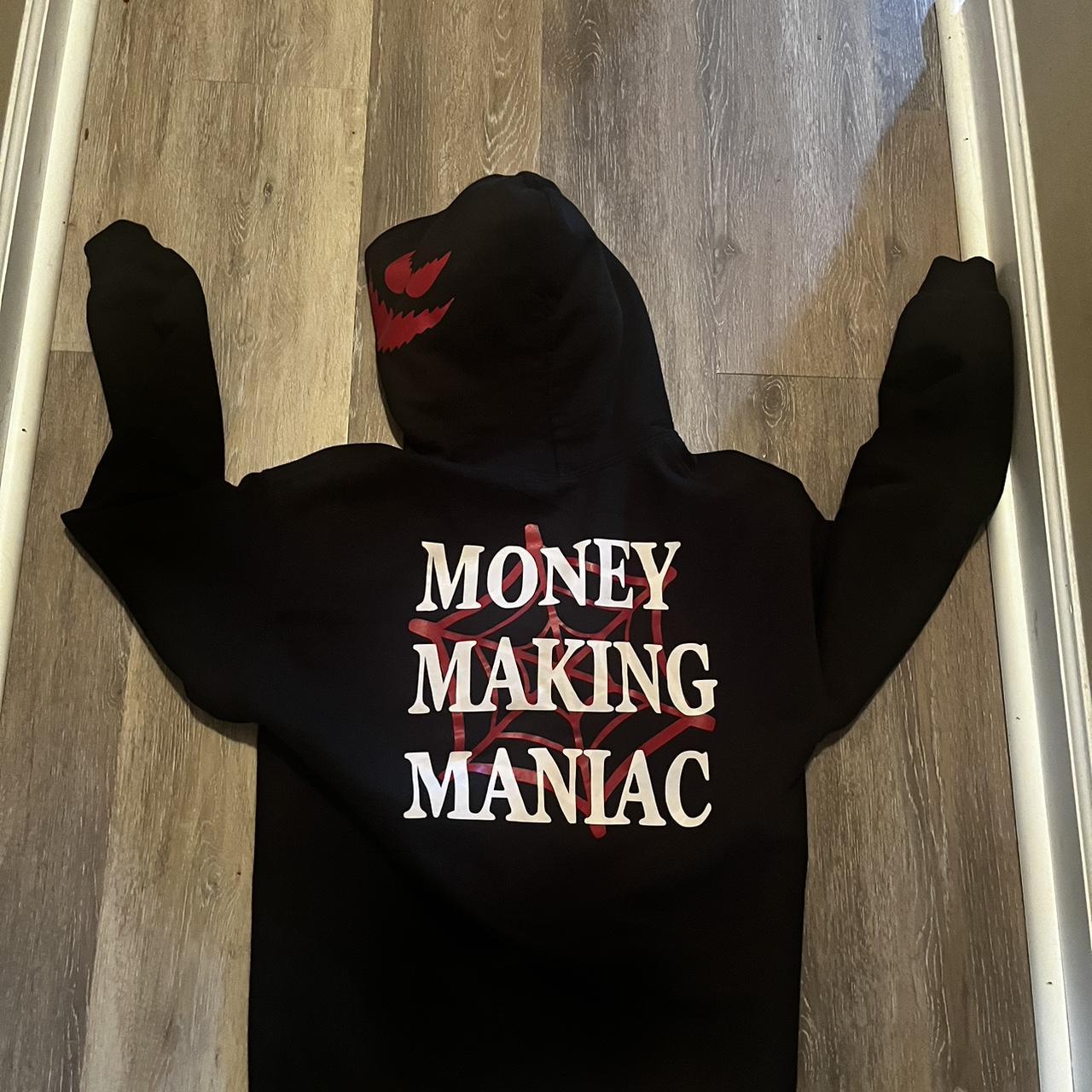 Small cropped MMM hoodie - Depop