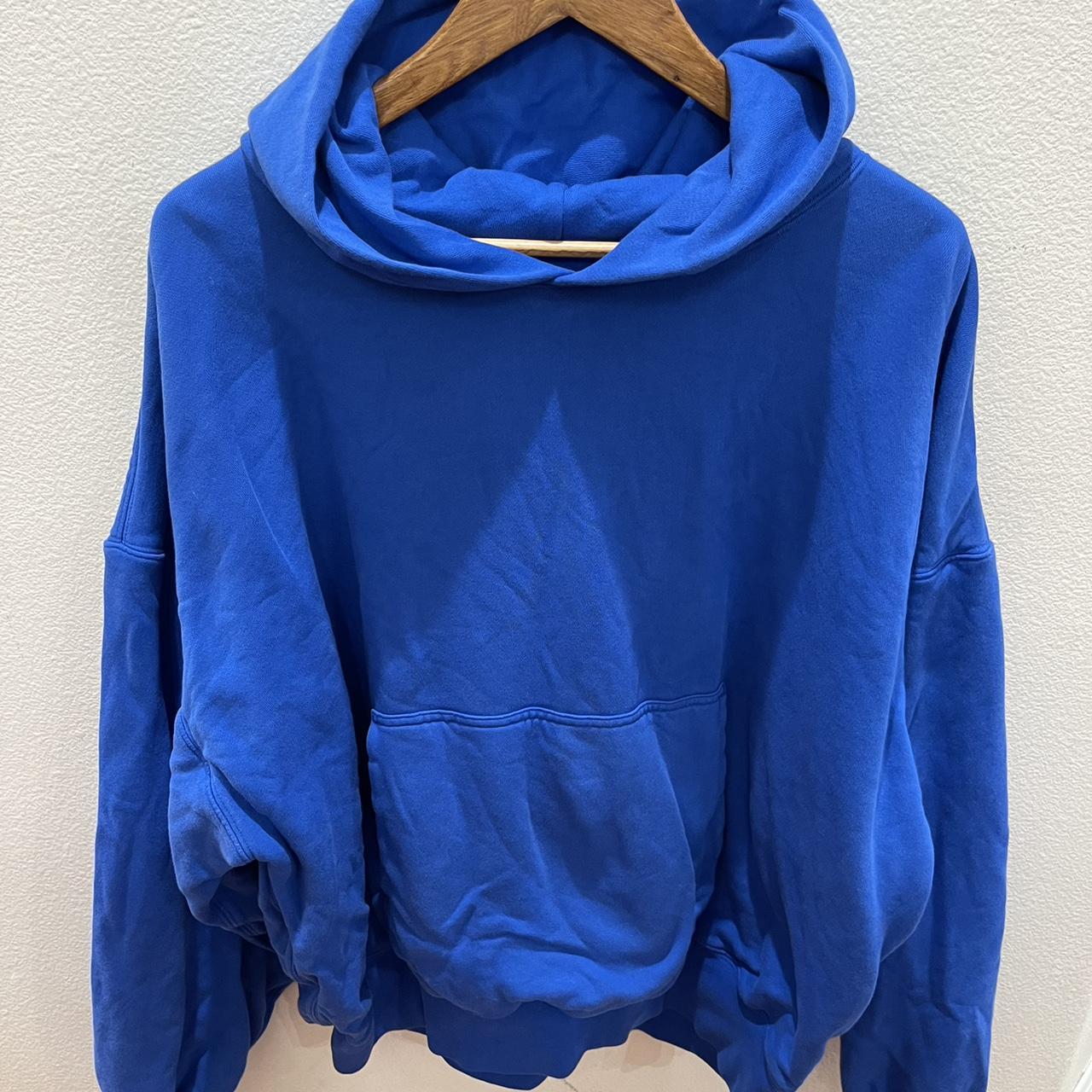 Blue YZY Gap sweater xxL - Depop