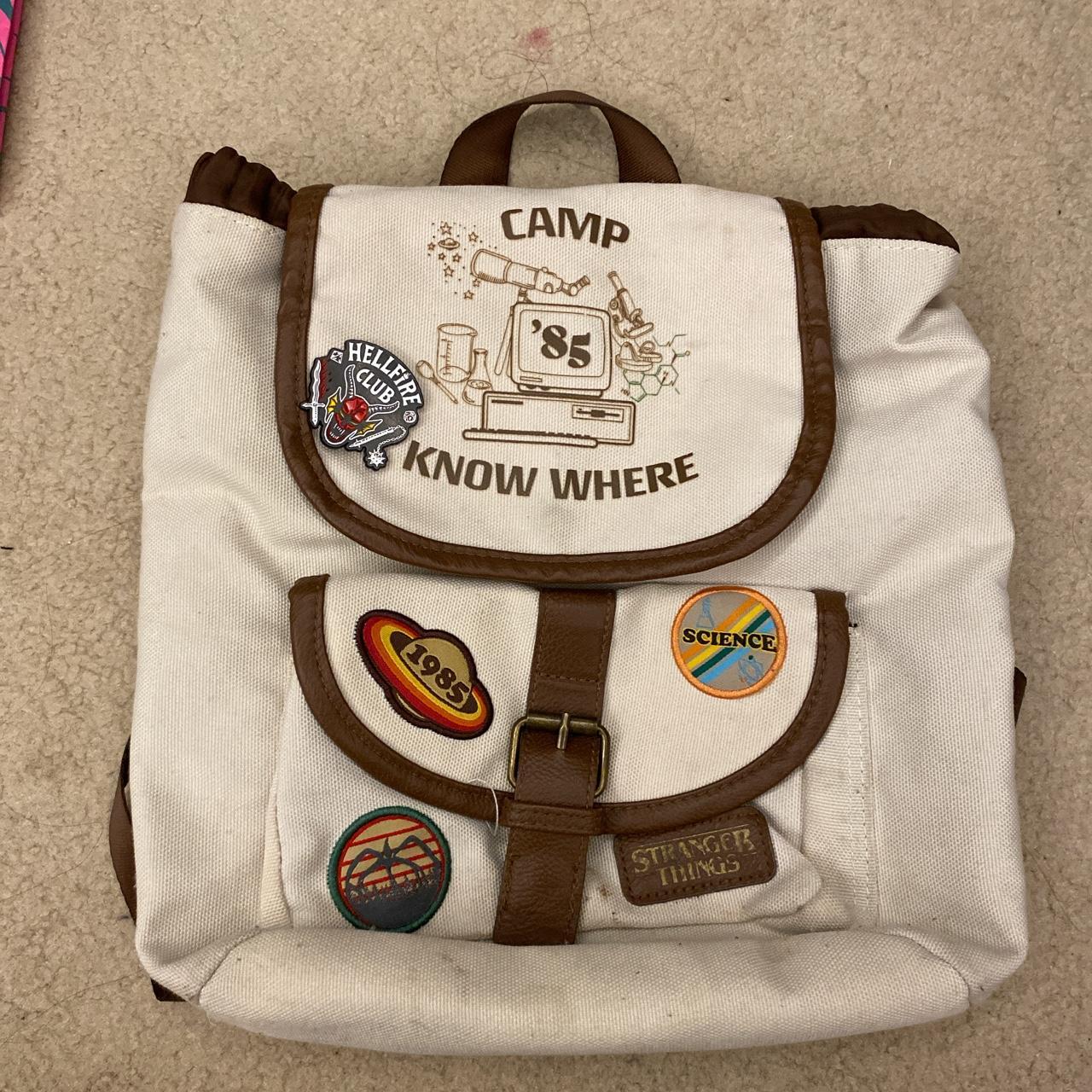 Box Lunch: Stranger Things “Camp Know Where” Bag... - Depop