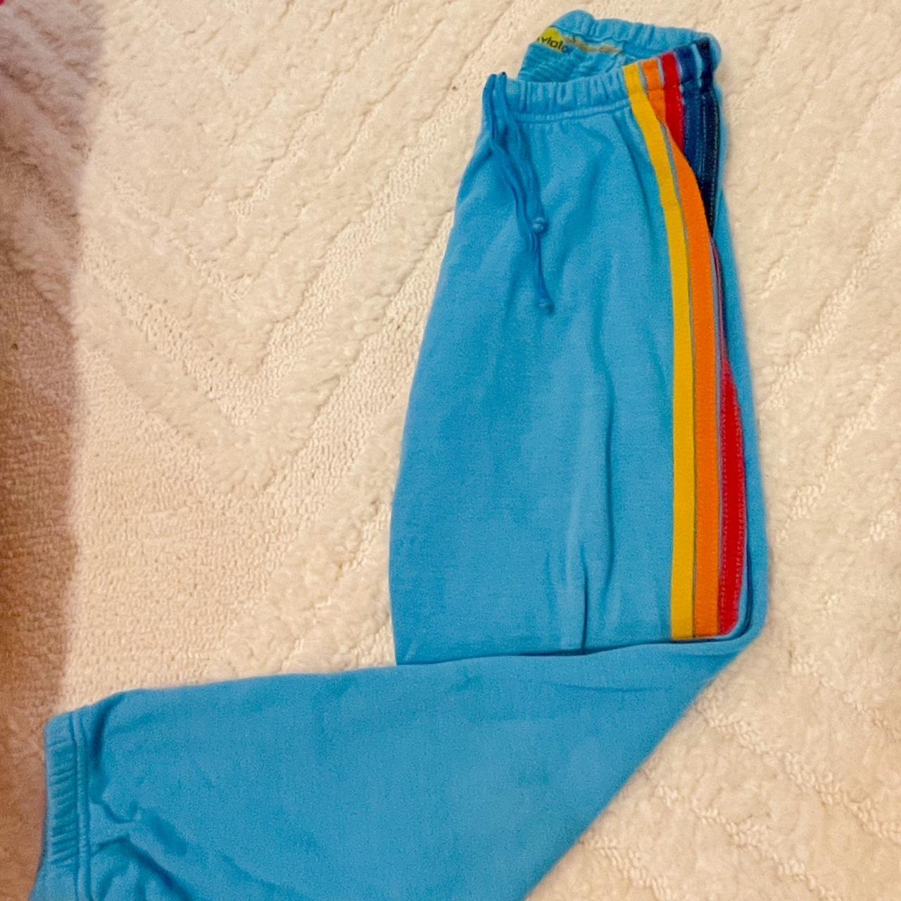 Neon blue hot sale joggers