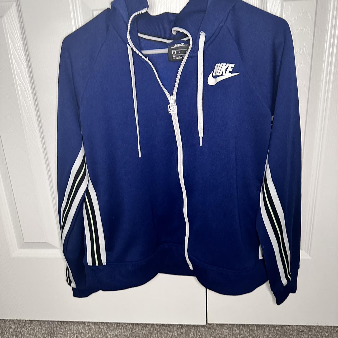 Blue and white nike sales jumpsuit