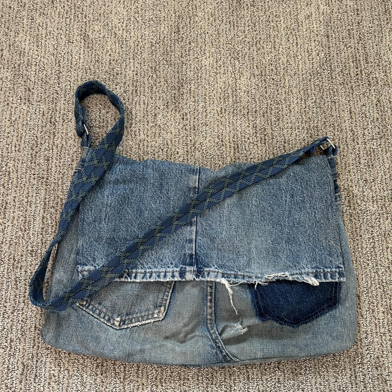 Handmade Denim Jeans Bag |