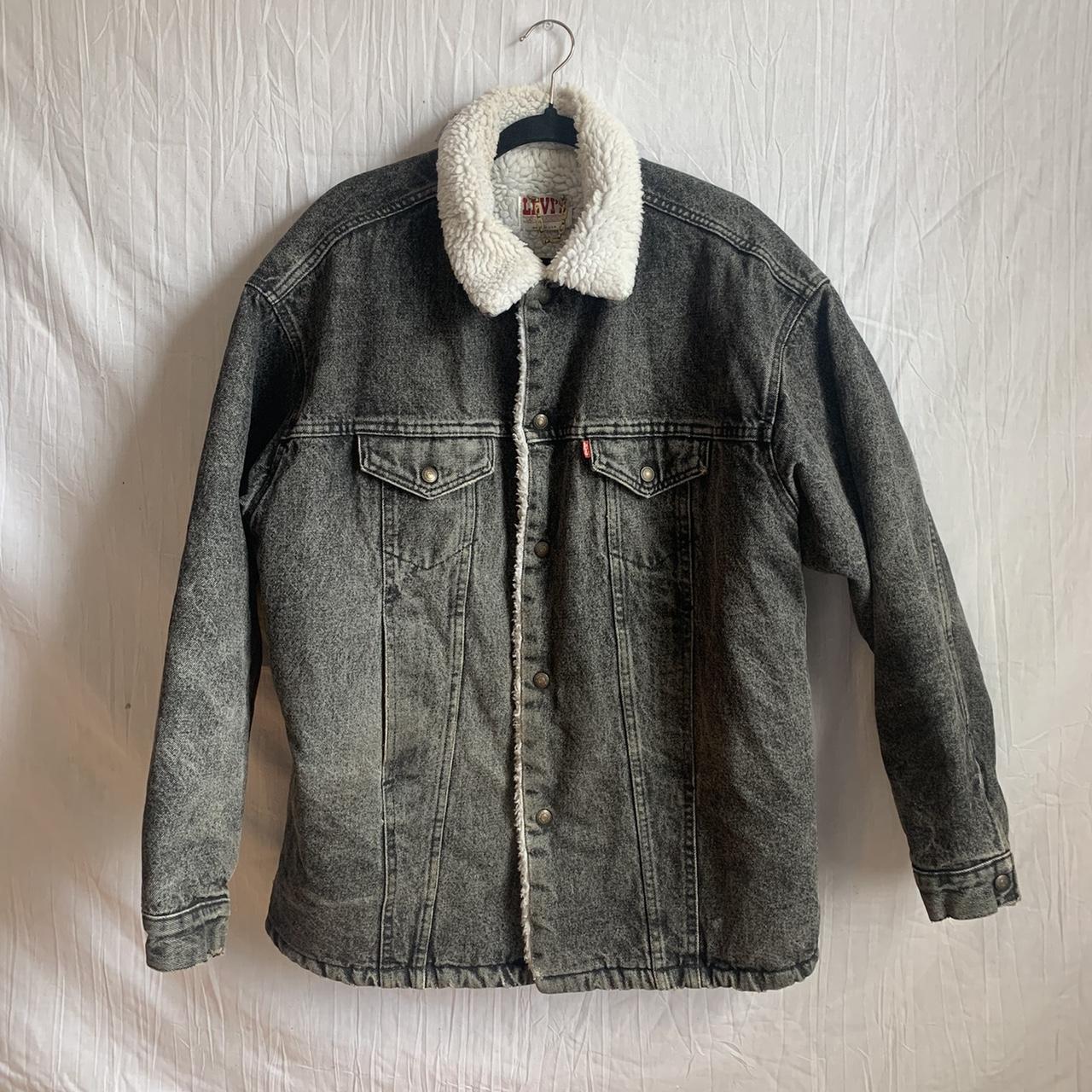 USA Made Levis Dark Wash Denim Jacket