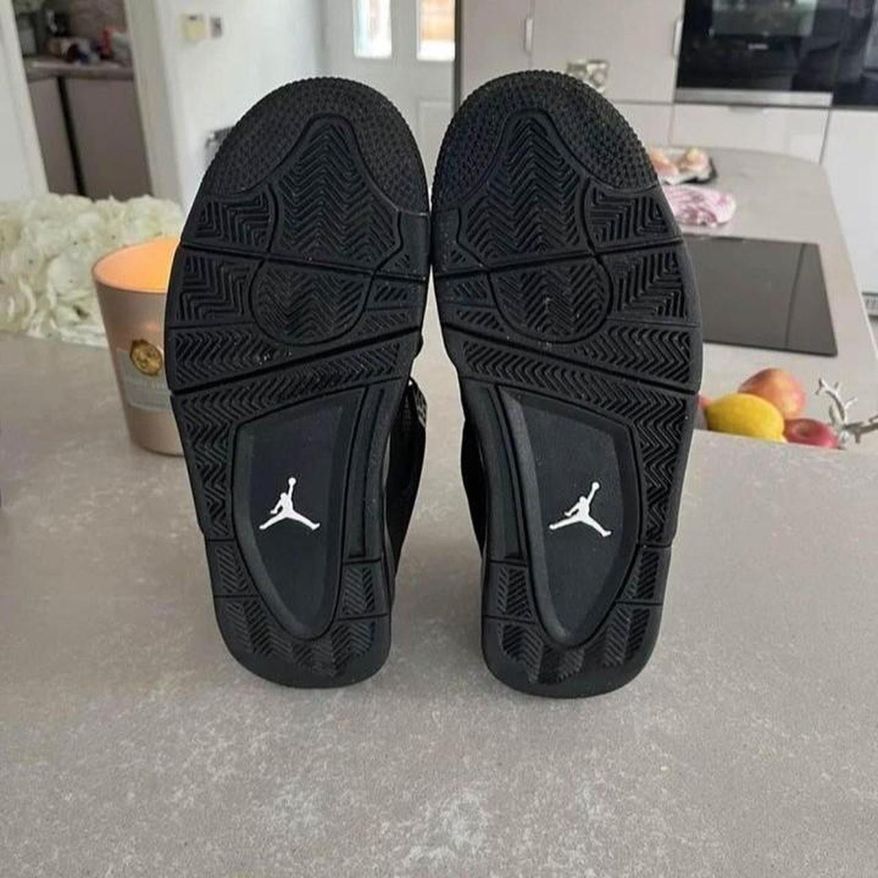 Jordan 4s 'Black cat' - Depop