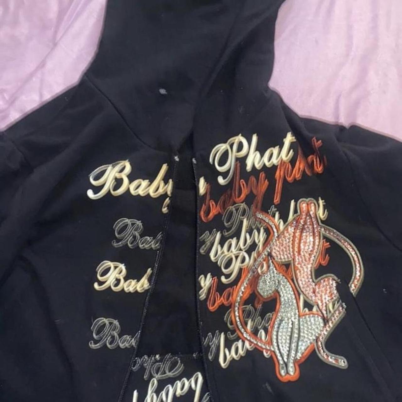 Baby phat 3/4 sleeve jacket junior size XL - Depop