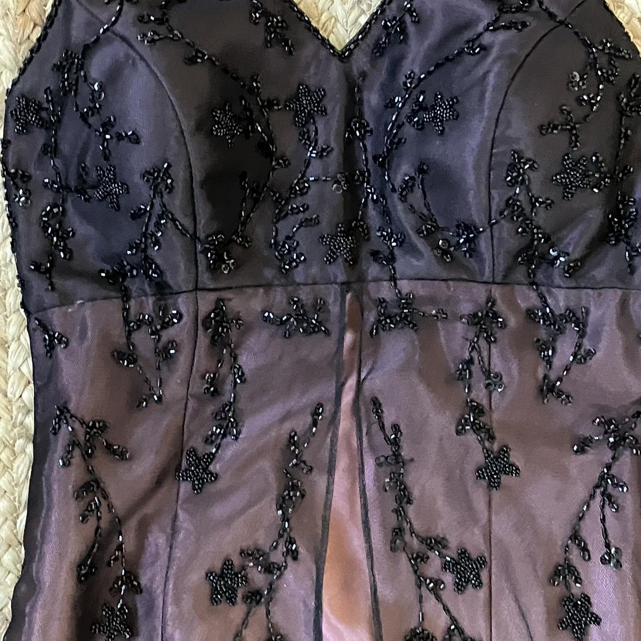Gorgeous, vintage prom dress all the beading appears... - Depop