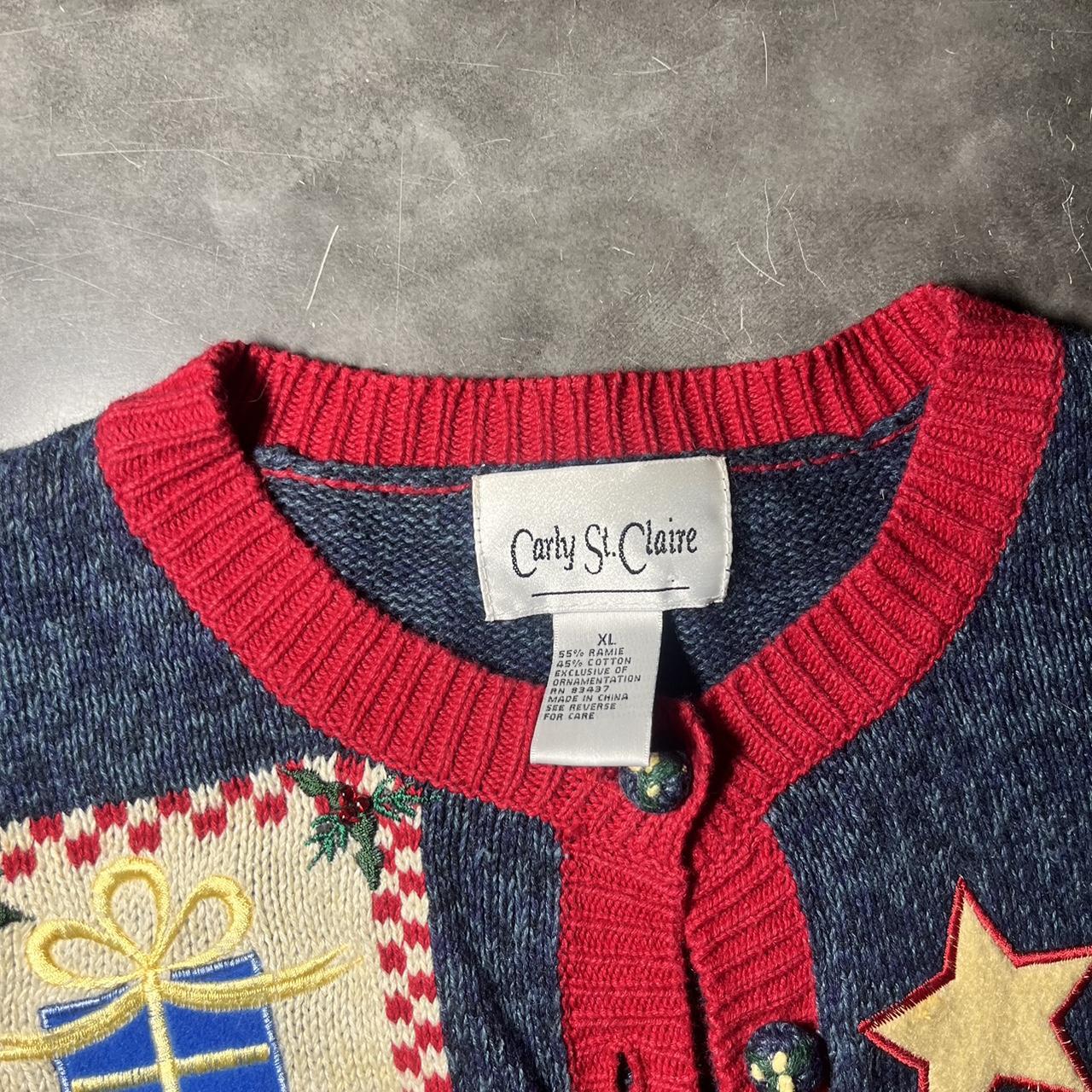 Christmas Button up - size xl - multi color - no... - Depop
