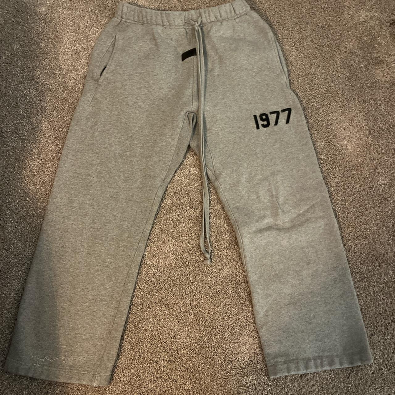 Essentials Grey Sweats, Great condition, Size XXS DM... - Depop