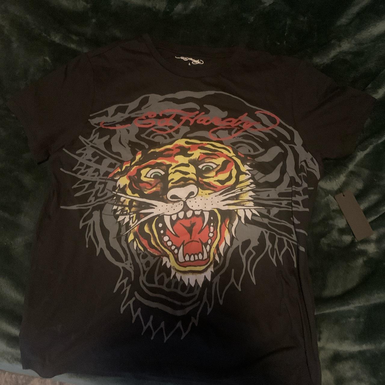 New Ed hardy shirt size Large - Depop